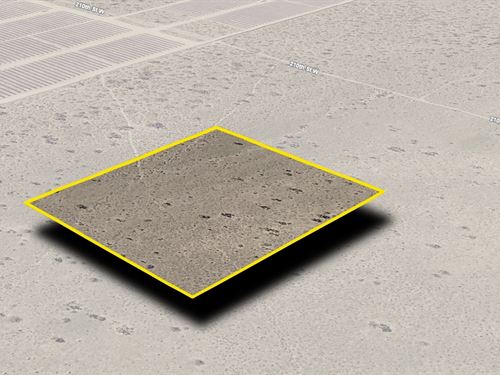 $506.60 Down, Vast Investment Land : Rosamond : Kern County : California