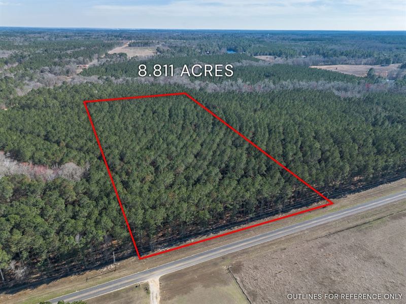 Lot 3 Hambrick, 8.81 Acres in East : Eastman : Dodge County : Georgia