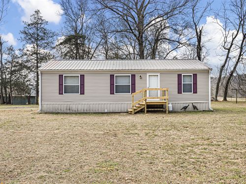 Mobile Home with 6+ Acres : Belleville : Yell County : Arkansas
