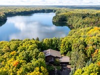Hewitt Lake Chalet : Oma : Iron County : Wisconsin