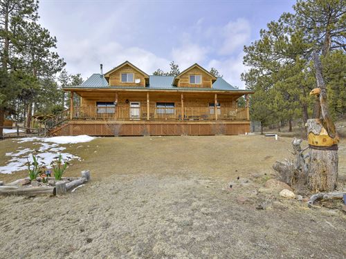 Guffey CO Cabin for Auction : Guffey : Park County : Colorado