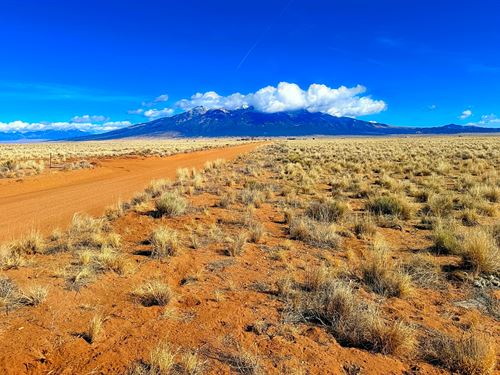 Double Lot, Blanca Views, Flat Land : San Luis : Costilla County : Colorado