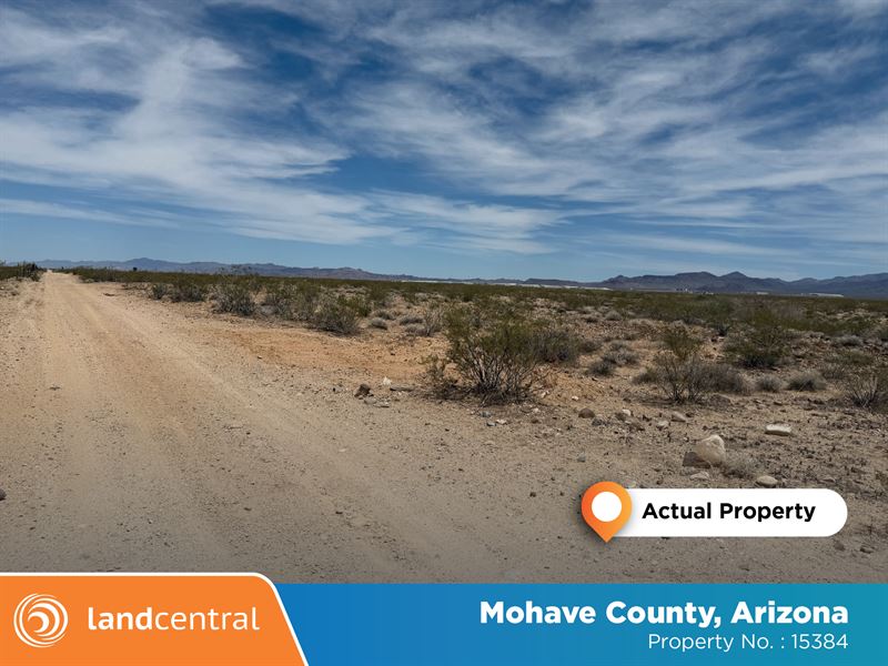 9.99 Acre in This Charming Desert : Bullhead City : Mohave County : Arizona