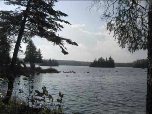 Private 10 Acres on Water in The UP : Michigamme : Baraga County : Michigan