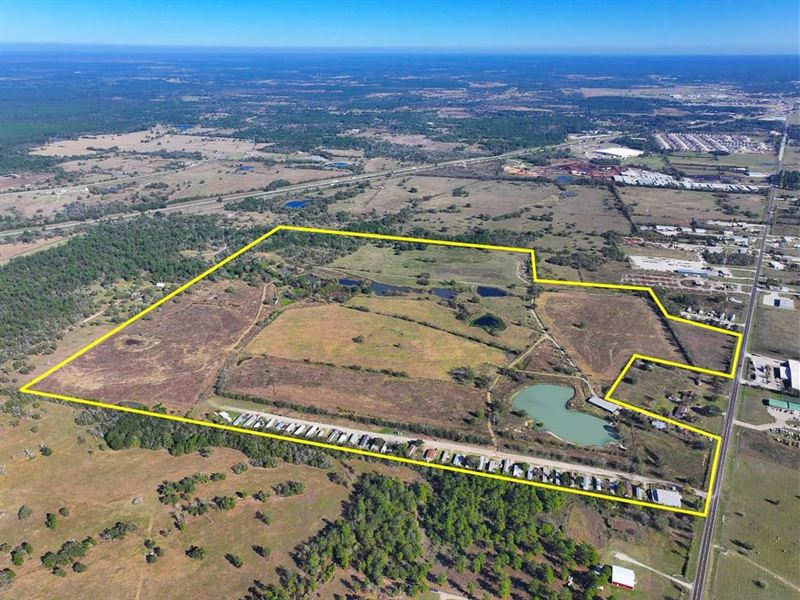 190 Acres, 1658 State Highway 75 : Huntsville : Walker County : Texas