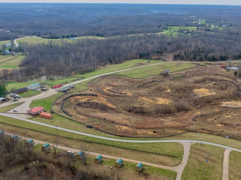 Prime 287 Acre Recreation Land : Bedford : Trimble County : Kentucky