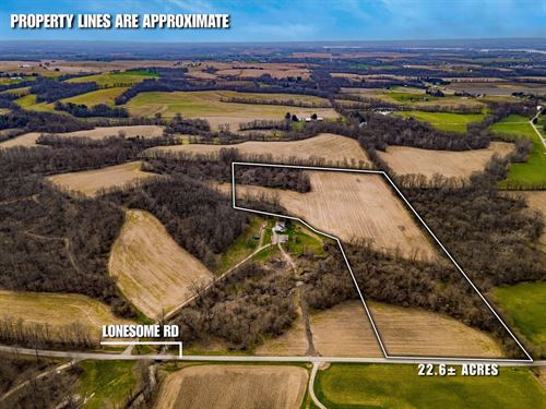 Lonesome Rd, 22 Acres : Thornville : Perry County : Ohio