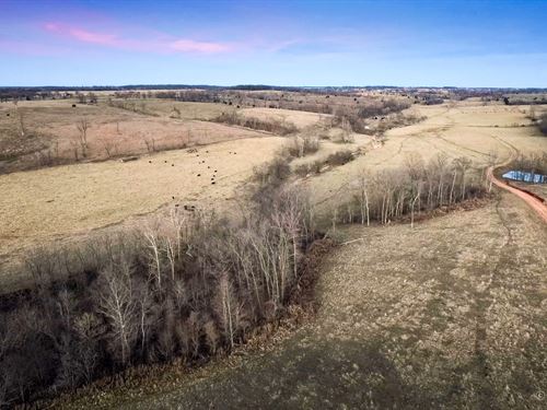895 Ac Cattle Ranch Close To Growth : Stella : McDonald County : Missouri