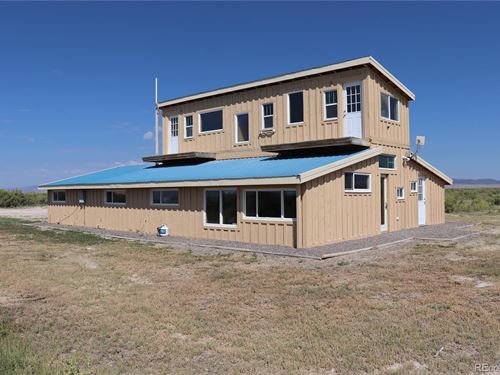 Finished & Unfinished Living/40 AC : Moffat : Saguache County : Colorado