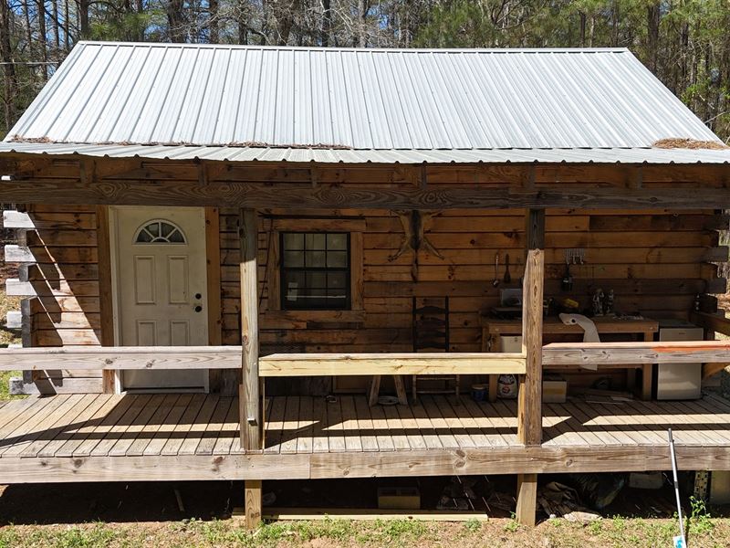 The Cabin on Gaston Branch : Wadley : Randolph County : Alabama