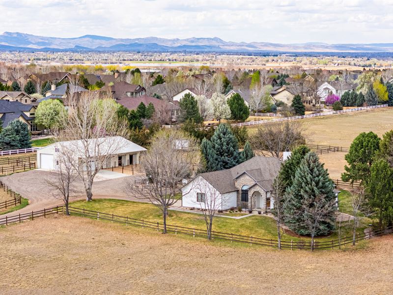 Highland Home & Horses : Fort Collins : Larimer County : Colorado