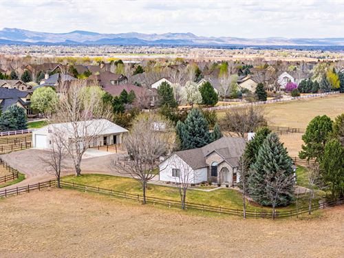 Highland Home & Horses : Fort Collins : Larimer County : Colorado