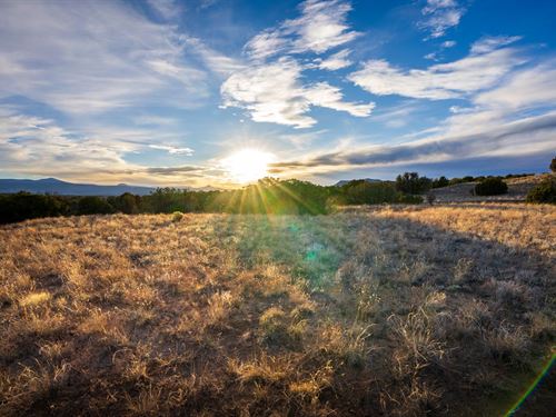 Large Ranch Backing Up To Blm Land : Abiquiu : Rio Arriba County : New Mexico
