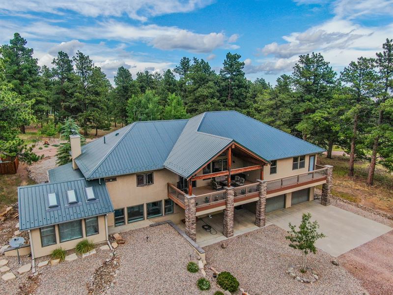 Taylor Creek Mountain Estate : Westcliffe : Custer County : Colorado