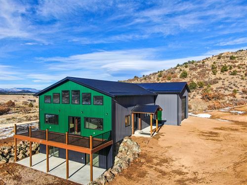 Colorado Barndominium : Westcliffe : Custer County : Colorado