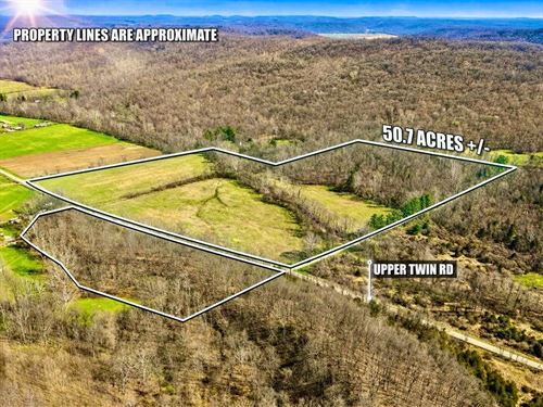 Upper Twin Rd, 50 Acres : South Salem : Ross County : Ohio