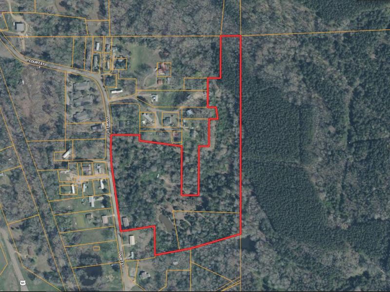 18 Acres in Carroll County MS : Vaiden : Carroll County : Mississippi
