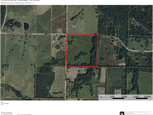 White County AR 40Ac : McRae : White County : Arkansas