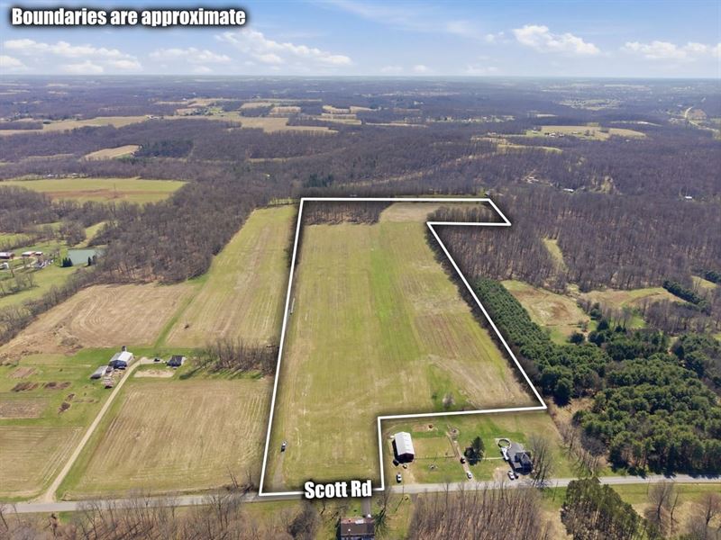 38 Acres in Knox County Ohio : Mount Vernon : Knox County : Ohio