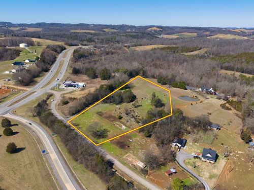 5+ Acre Corner Lot in Morristown TN : Morristown : Hamblen County : Tennessee