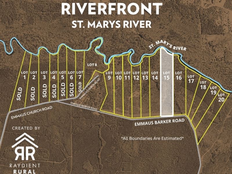 The Refuge Lot 15 : Saint George : Charlton County : Georgia