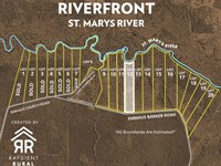 Riverfront The Refuge Lot 12 : Saint George : Charlton County : Georgia