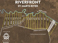 St Mary's Riverfront Lot 19 : Saint George : Charlton County : Georgia