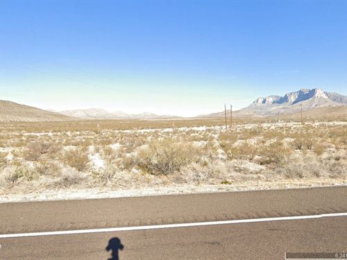 West Texas Highway Frontage : Culberson County : Culberson County : Texas