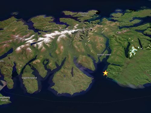 5 Acres Pristine Alaska Waterfront : Larsen Bay : Kodiak Island Borough : Alaska