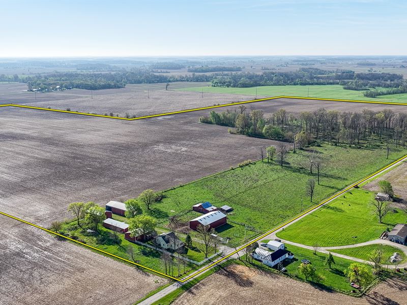 Real Estate Auction, Grant Co, In : Van Buren : Grant County : Indiana