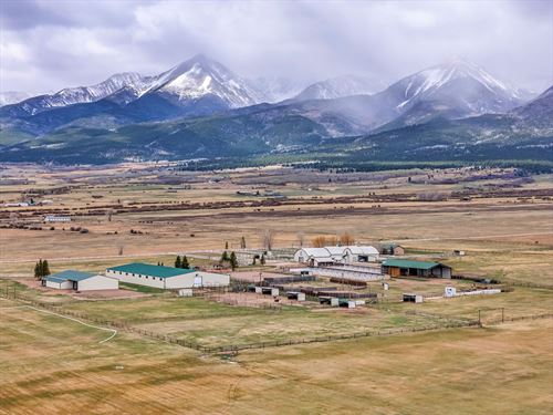 A Painted View Ranch : Westcliffe : Custer County : Colorado