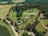 Estate Living, Main House, Guest Ho : Five Points : Chambers County : Alabama