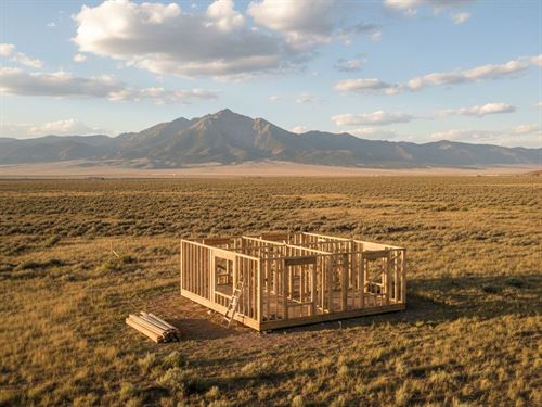 Go Solar, Colorado Off Grid Cabin : Blanca : Costilla County : Colorado