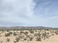 RV Camping, No Zoning, & Open Space : Van Horn : Culberson County : Texas