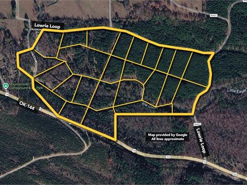 66.02 Ac in Smithville, OK : Smithville : Leflore County : Oklahoma