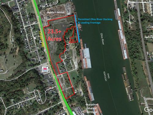 23.5+ Acres, U.S. 23 Frontage : Ashland : Boyd County : Kentucky