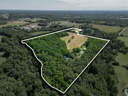 Home And 26 Acres in Geraldine : Crossville : Dekalb County : Alabama