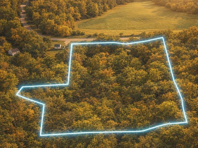 6.57 Wooded Acres with Creek, Near : Brookville : Franklin County : Indiana