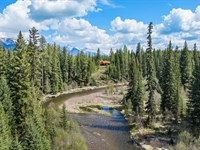 River Vista Luxury : Swan Valley : Missoula County : Montana