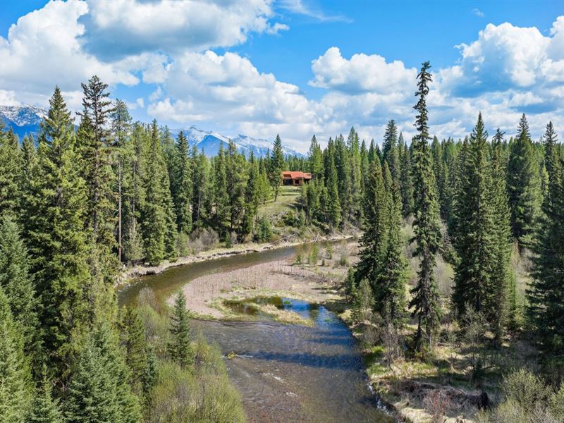 River Vista Luxury : Swan Valley : Missoula County : Montana