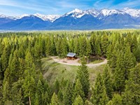 Scenic Swan River Cabin : Swan Valley : Missoula County : Montana