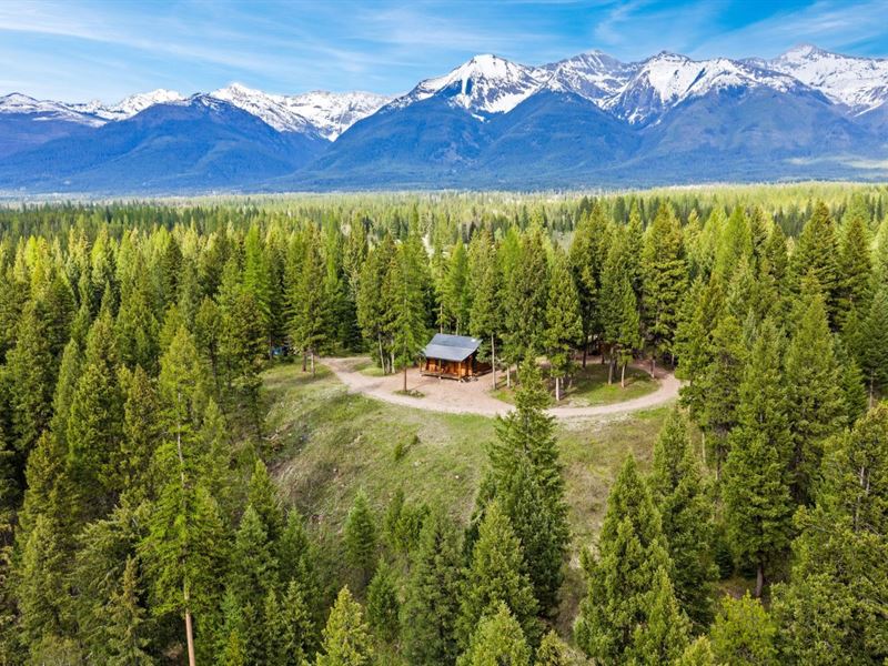 Scenic Swan River Cabin : Swan Valley : Missoula County : Montana